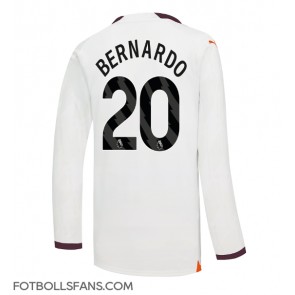 Manchester City Bernardo Silva #20 Replika Bortatröja 2023-24 Långärmad